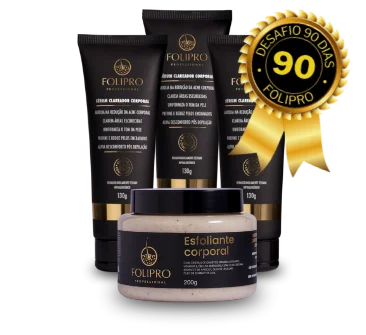 Kit Folipro com três séruns e um esfoliante