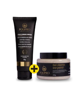 Kit Folipro com um sérum e um esfoliante